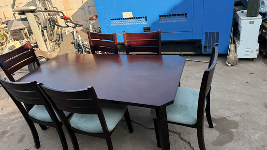 6-Seater Wooden Dining Set