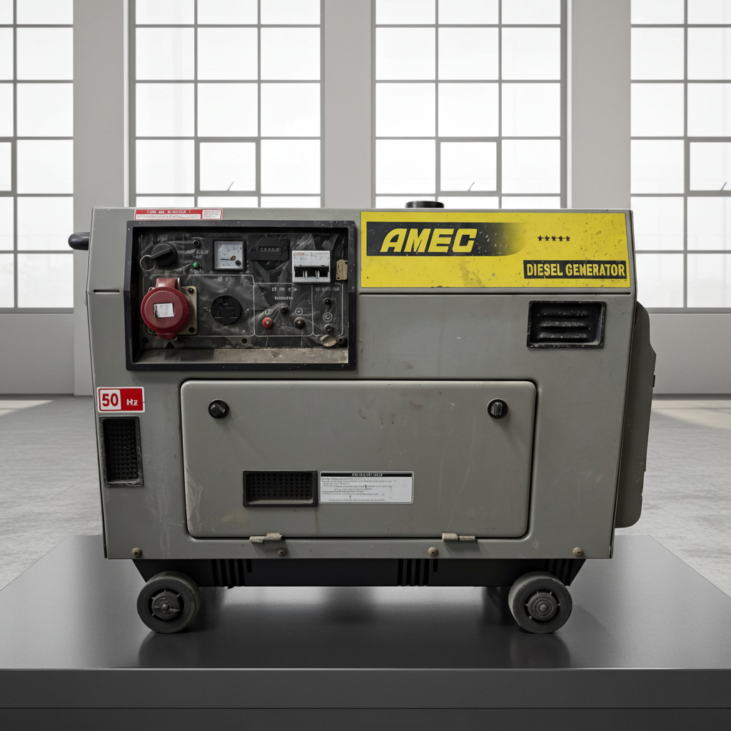 AMEC Silent Diesel Generator 3Phasse