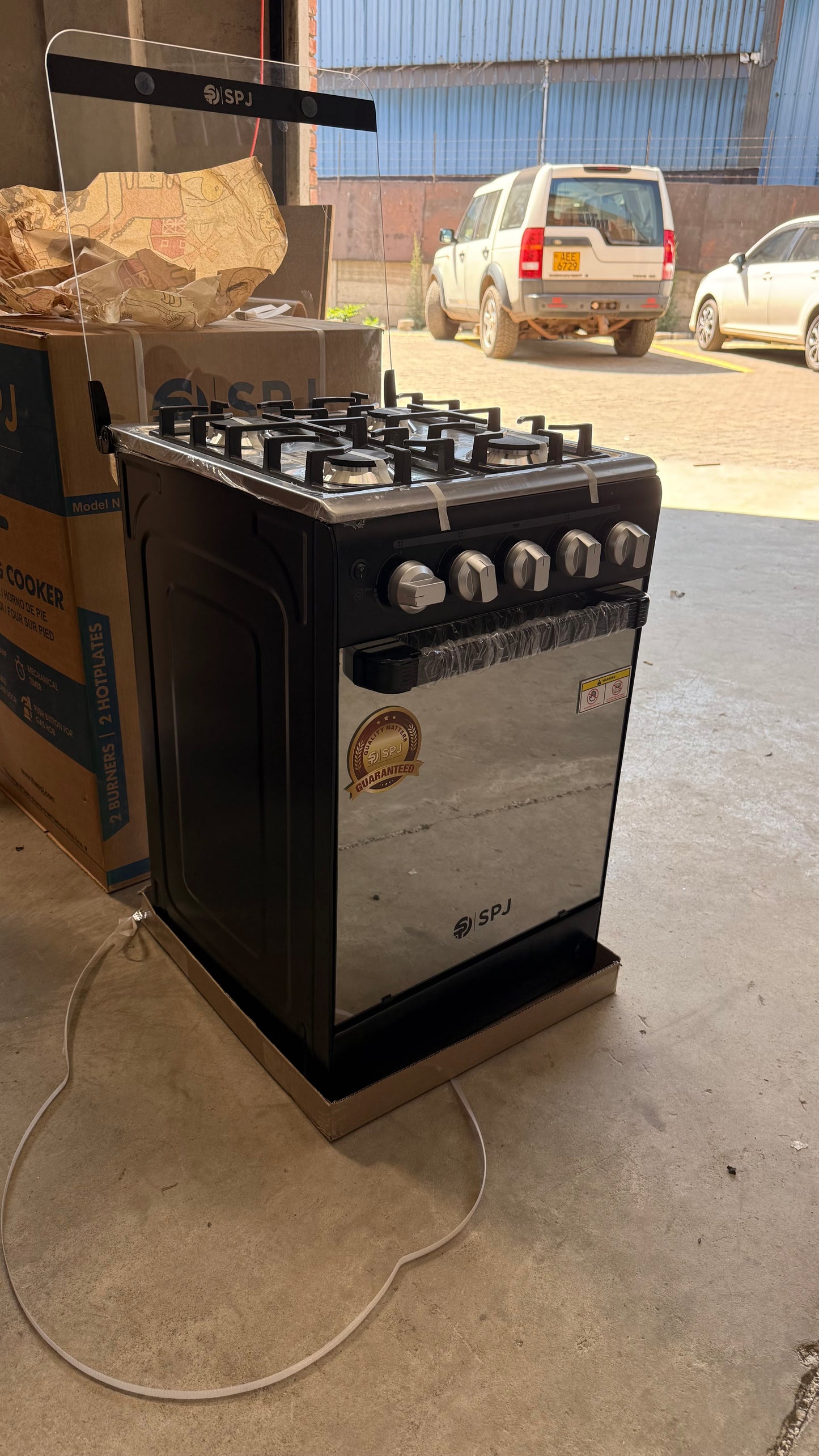 SPJ 4 Plate Self ignitor Gas Stove