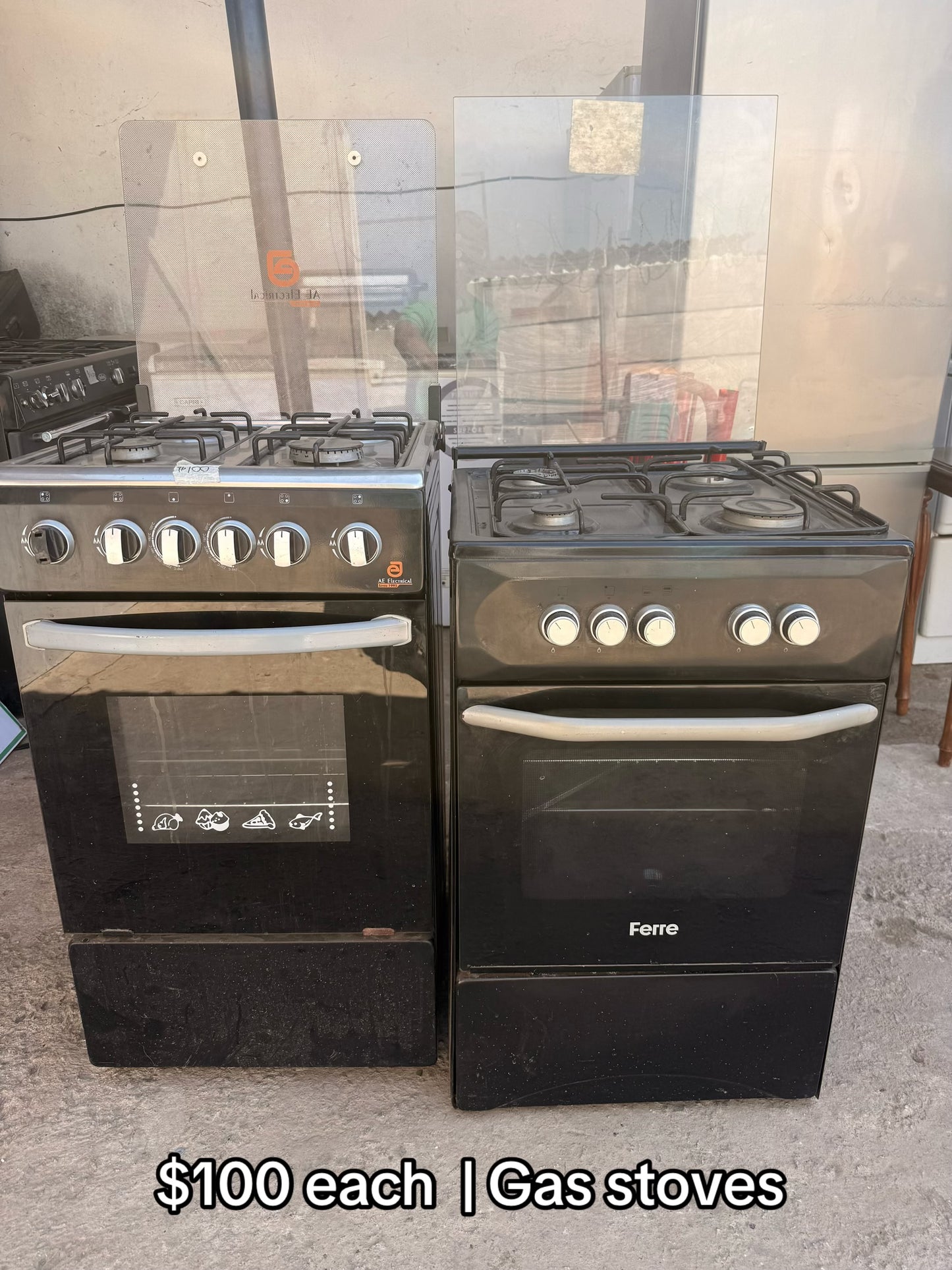 Preloved Stoves In Stock