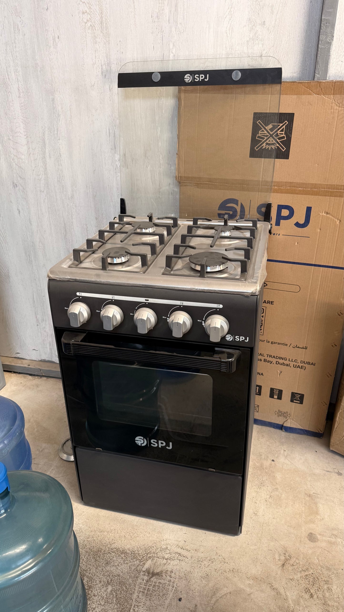 SPJ 4 Plate Gas Stove – Non Self-Ignitor!