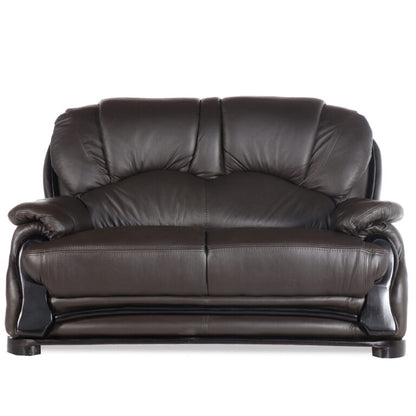 The Kingston 100% leather lounge