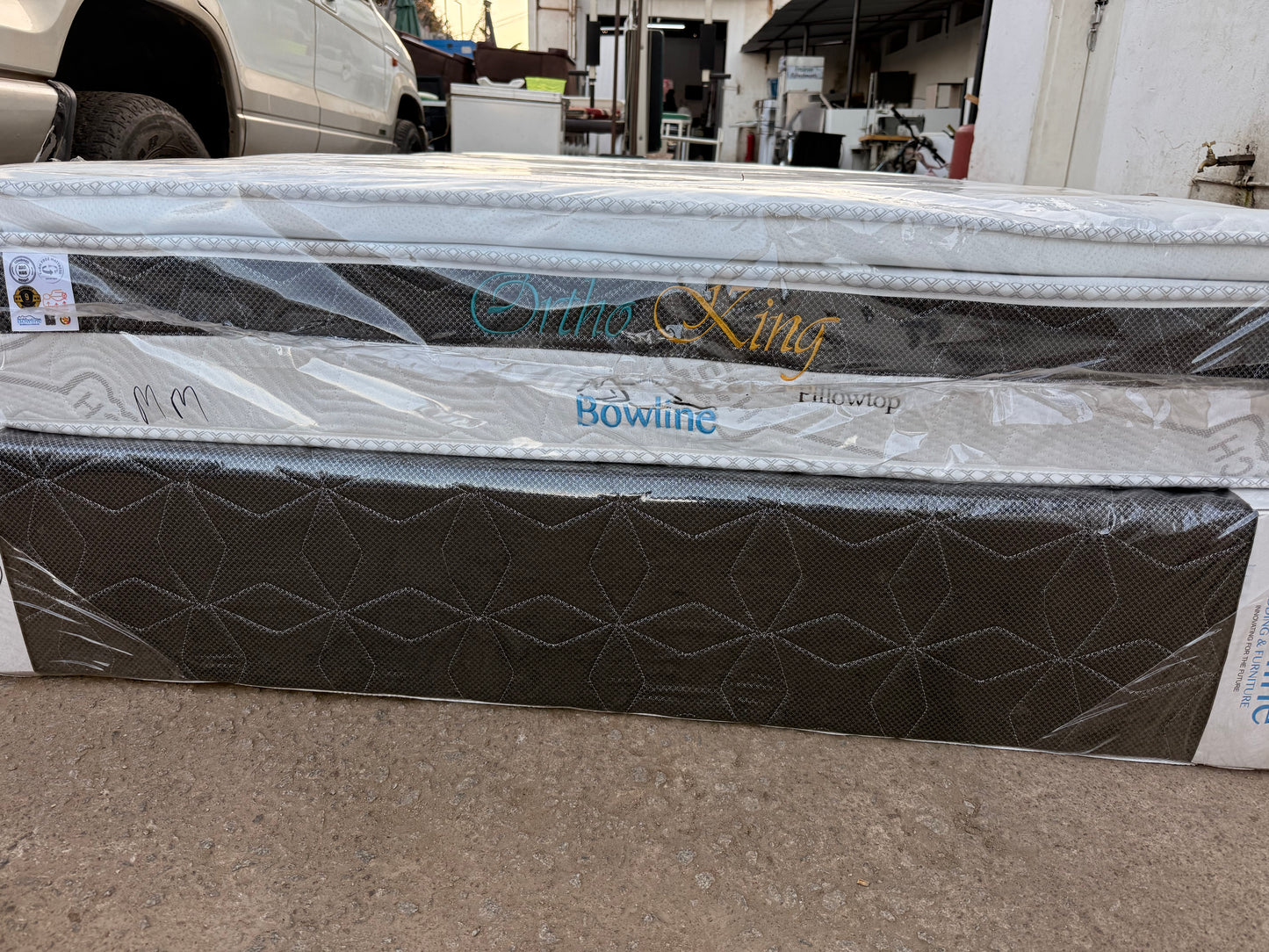 Bowline Queen Size Bed with Pillow Top