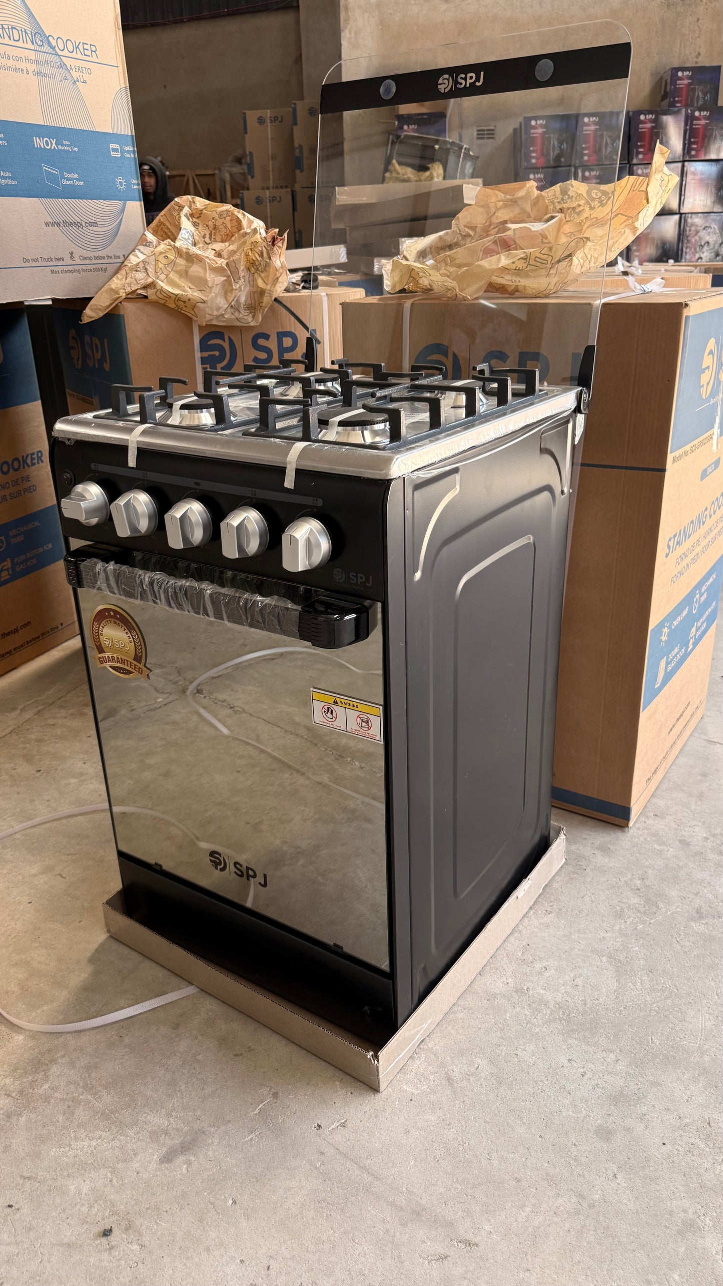 SPJ 4 Plate Self ignitor Gas Stove
