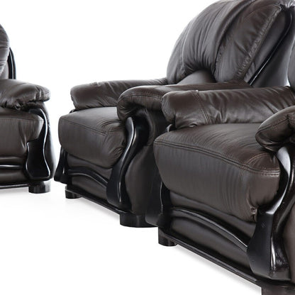 The Kingston 100% leather lounge