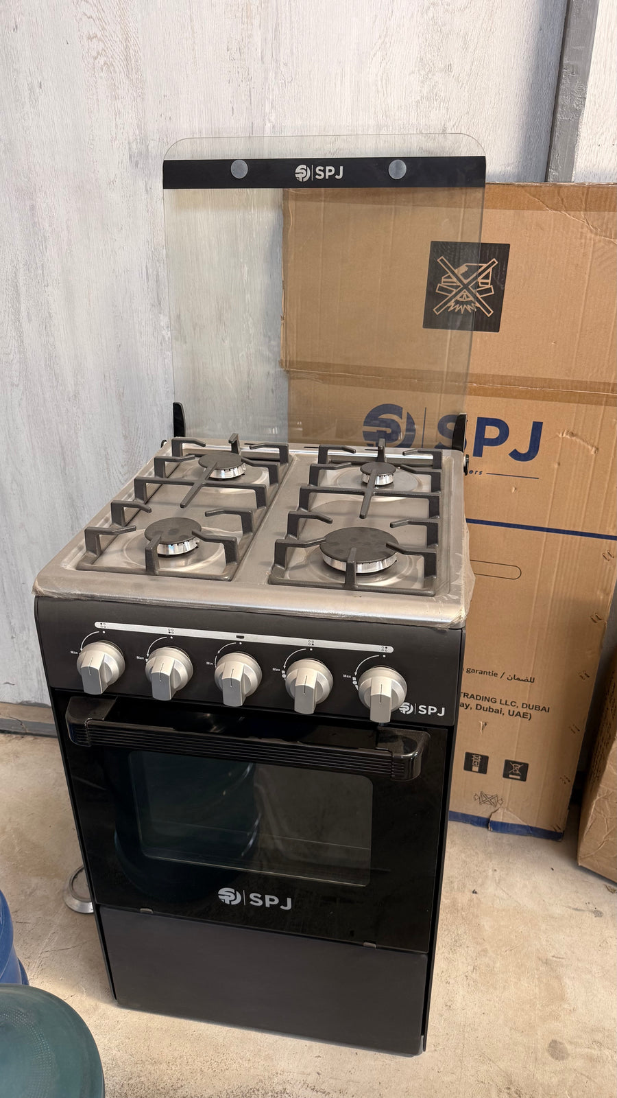 SPJ 4 Plate Gas Stove – Non Self-Ignitor!