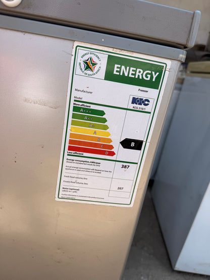 KIC 210 Litres Deep Freezer
