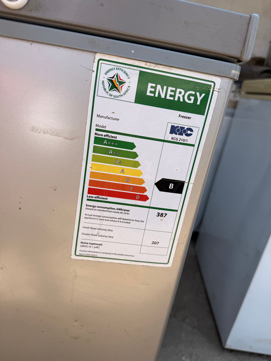 KIC 210 Litres Deep Freezer