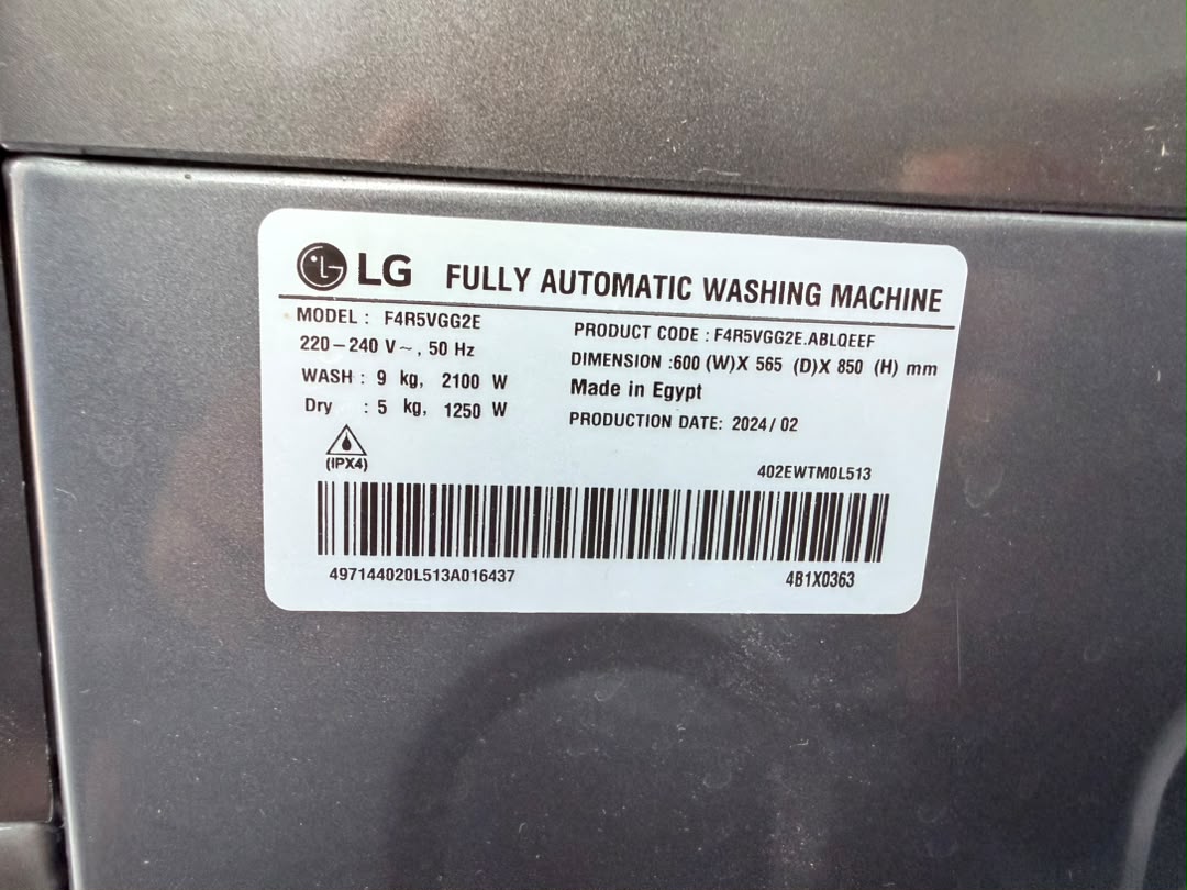 LG ThinQ 9kg/5kg Washer Dryer Combo&nbsp;