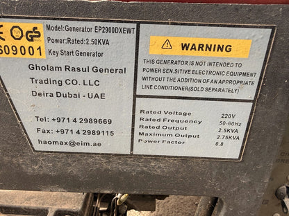 5.5kVA AMEC Diesel Generator