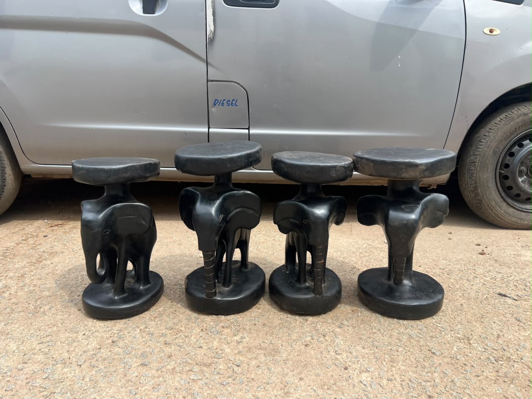 Elephant Carved Stools