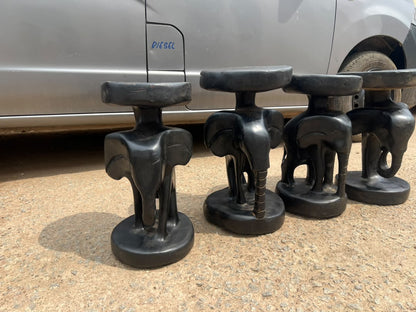 Elephant Carved Stools
