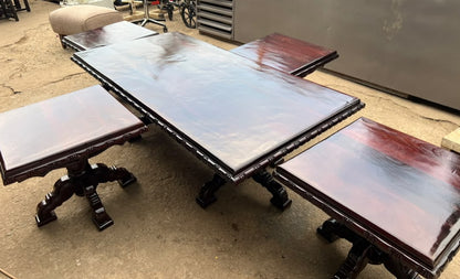 Brown Wooden Set